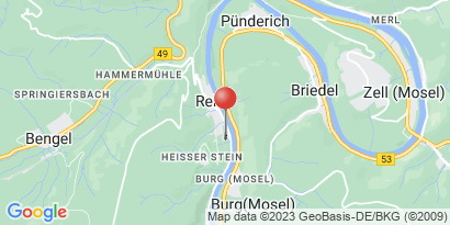 Wegbeschreibung - Google Maps anzeigen