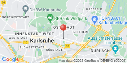 Wegbeschreibung - Google Maps anzeigen