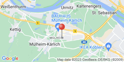 Wegbeschreibung - Google Maps anzeigen