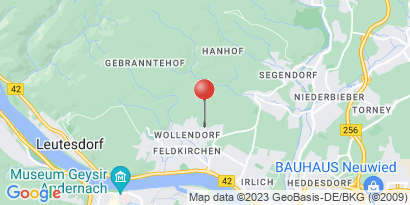 Wegbeschreibung - Google Maps anzeigen