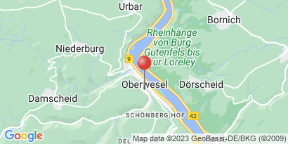 Wegbeschreibung - Google Maps anzeigen