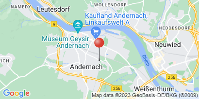 Wegbeschreibung - Google Maps anzeigen